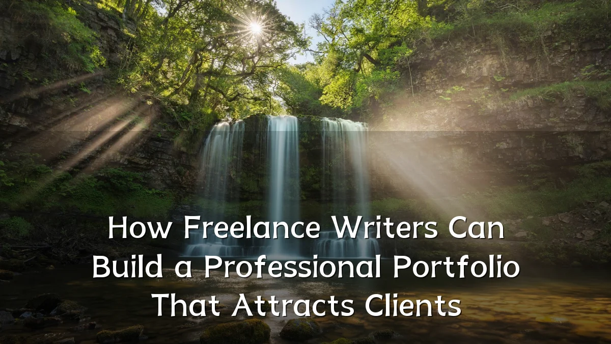 How Freelance Writers Can Build a Professional Portfolio That Attracts Clients