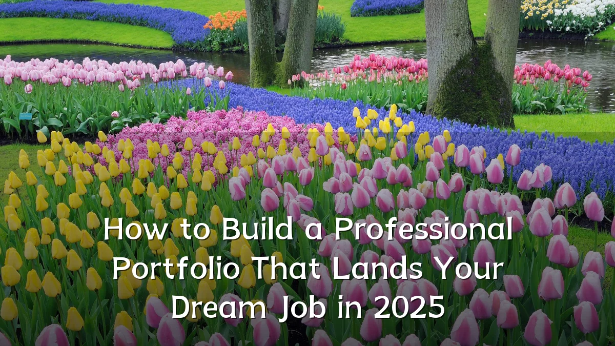 How to Build a Professional Portfolio That Lands Your Dream Job in 2025