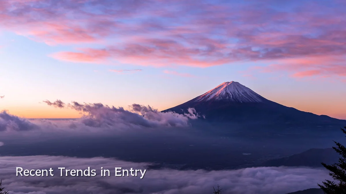 Recent Trends in Entry